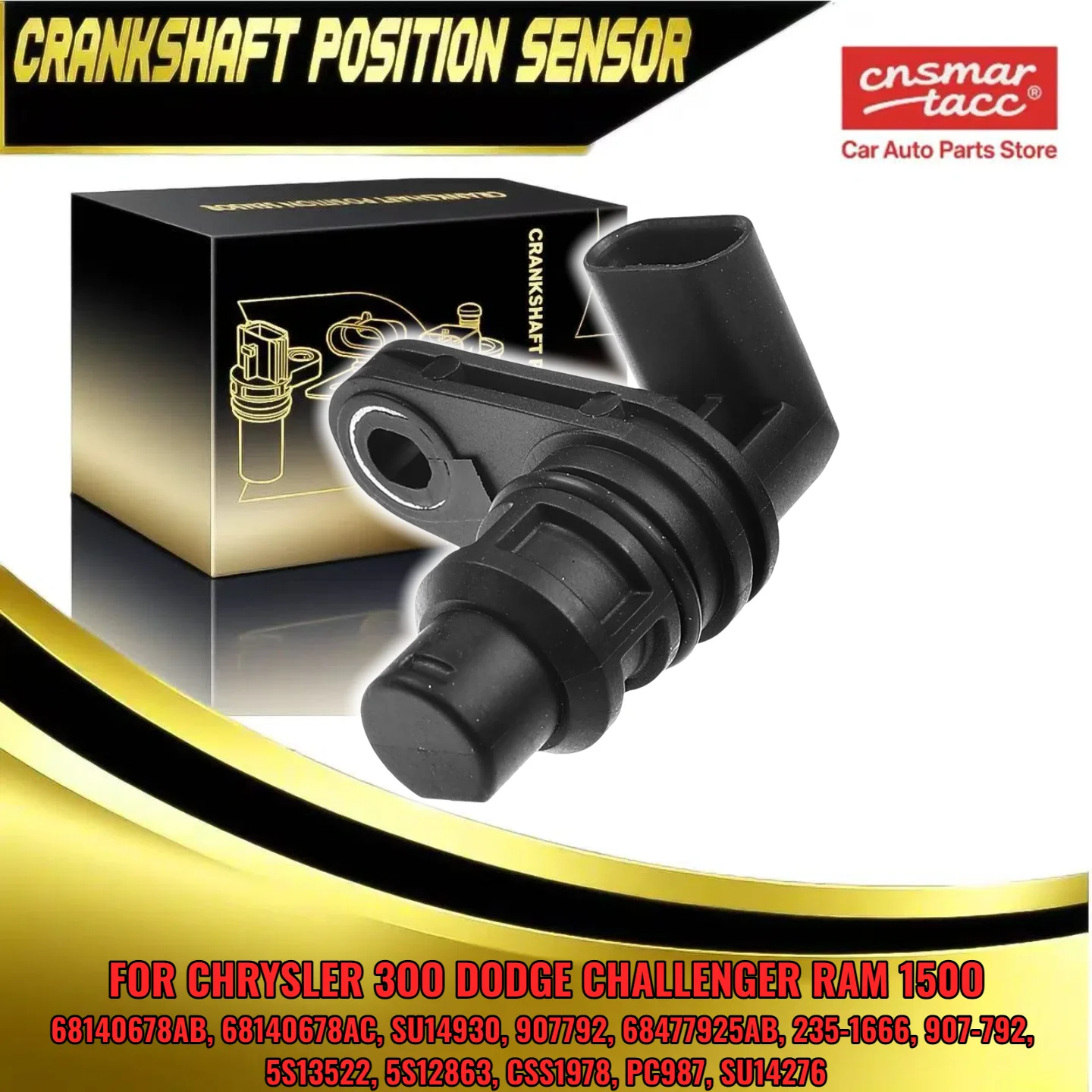 Датчик положения коленчатого вала двигателя CSS1978 68140678AB для Chrysler 300 Jeep Grand Cherokee Dodge Ram 68477925AB 907792
Датчик положения коленчатого вала двигателя CSS1978 68140678AB для Chrysler 300 Jeep Grand Cherokee Dodge Ram 68477925AB 907792