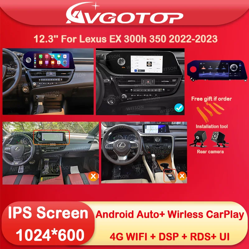 Автомобильный радиоприемник 12,3 ''на Android для Lexus EX 300h 350 2022-2023, автомобильный мультимедийный плеер с левым рулем, стерео, GPS, CarPlay, UI
Автомобильный радиоприемник 12,3 ''на Android для Lexus EX 300h 350 2022-2023, автомобильный мультимедийный плеер с левым рулем, стерео, GPS, CarPlay, UI