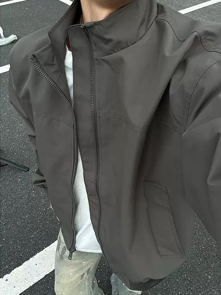 Men's Windproof Stand Collar Workwear Jaet Autumn Winter American Outdoor Casual High-End Sensation Sport Coat
Men's Windproof Stand Collar Workwear Jaet Autumn Winter American Outdoor Casual High-End Sensation Sport Coat