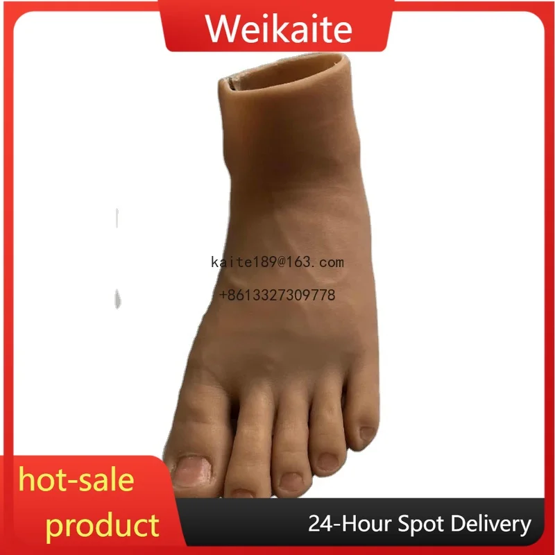 Prosthetic Foot Artificial Implants Prosthetics Cosmetic Customized Silicone Foot
Prosthetic Foot Artificial Implants Prosthetics Cosmetic Customized Silicone Foot