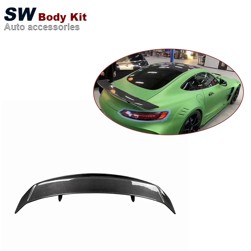 MSY Style Carbon Fiber Spoiler for Mercedes Benz AMG GT GTC GTS GTR 2014-2023 Rear Trunk Spoiler Guide Wing Car Auto Parts
MSY Style Carbon Fiber Spoiler for Mercedes Benz AMG GT GTC GTS GTR 2014-2023 Rear Trunk Spoiler Guide Wing Car Auto Parts