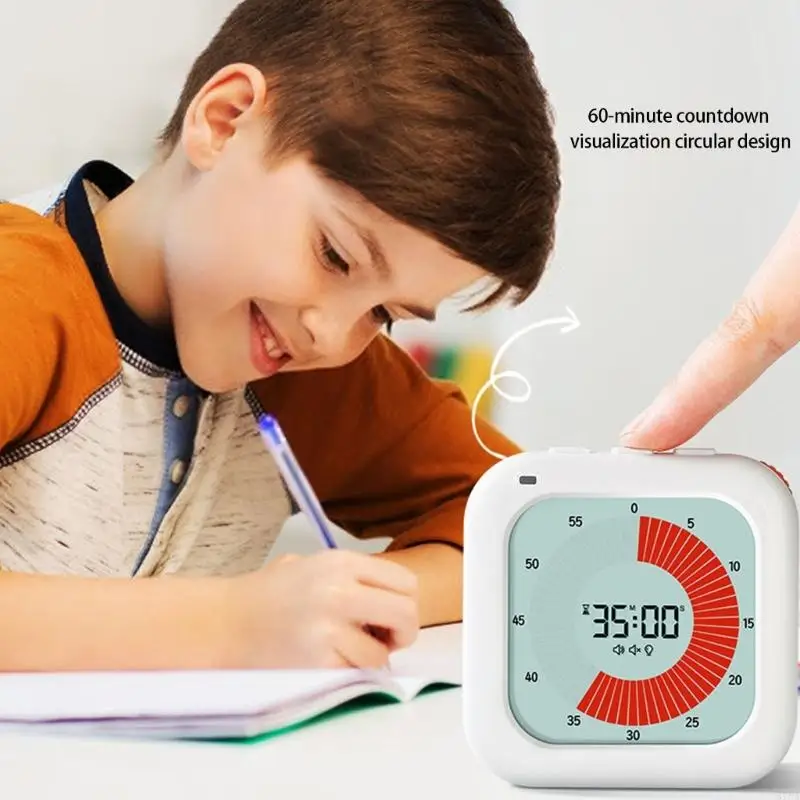 Вращающаяся ручка, цифровые таймеры, устройство обратного отсчета на 60 минут для студентов, учителей, родителей с дисплеем 87HA
Вращающаяся ручка, цифровые таймеры, устройство обратного отсчета на 60 минут для студентов, учителей, родителей с дисплеем 87HA