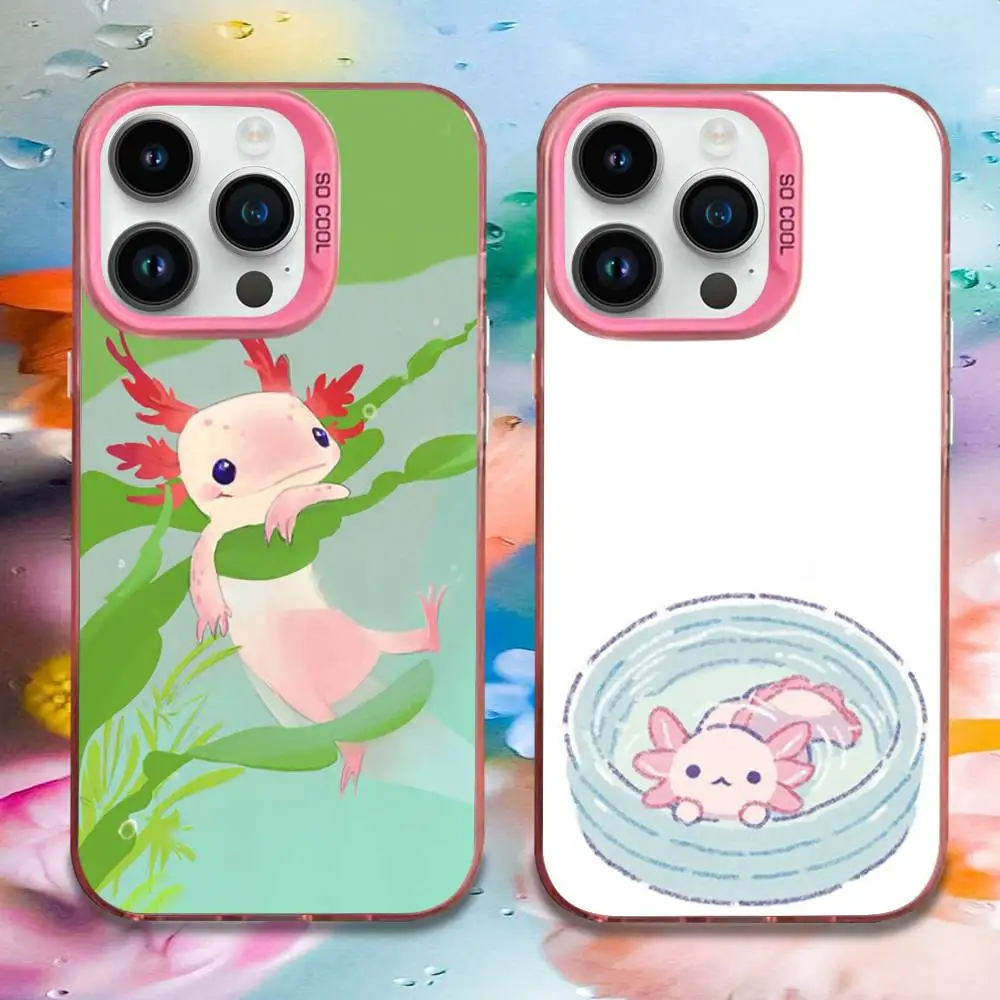 Cute Axolotl Phone Case For iPhone 16,15,14,13,12,11,Mini,Pro,E,MAX Pink Candy Matte Shockproof Cover
Cute Axolotl Phone Case For iPhone 16,15,14,13,12,11,Mini,Pro,E,MAX Pink Candy Matte Shockproof Cover