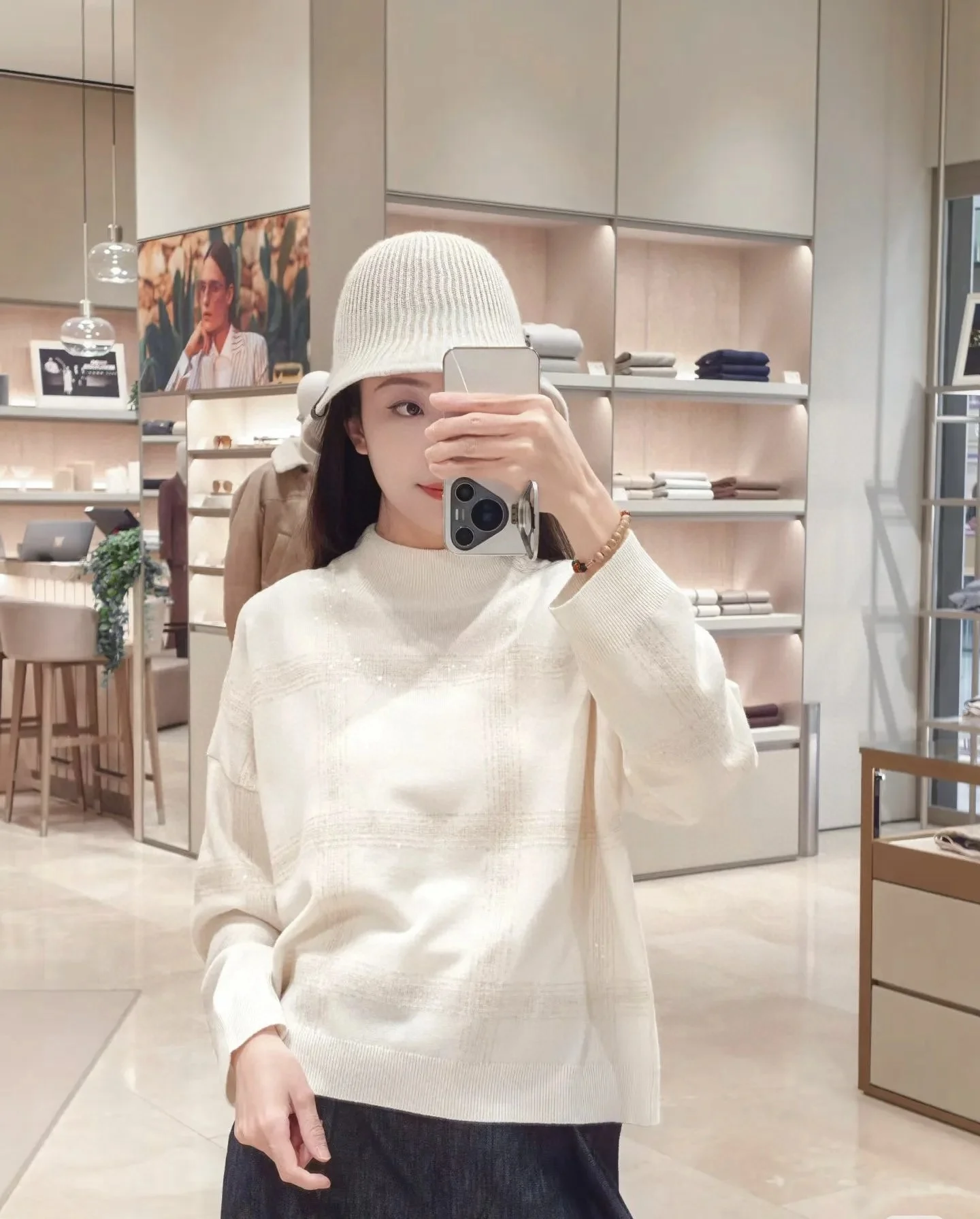 Ele Soft Knitted Camere круглый свитер Ne женский повседневный теплый удобный длинный светящийся цвет Faion осень W...
Ele Soft Knitted Camere круглый свитер Ne женский повседневный теплый удобный длинный светящийся цвет Faion осень W...