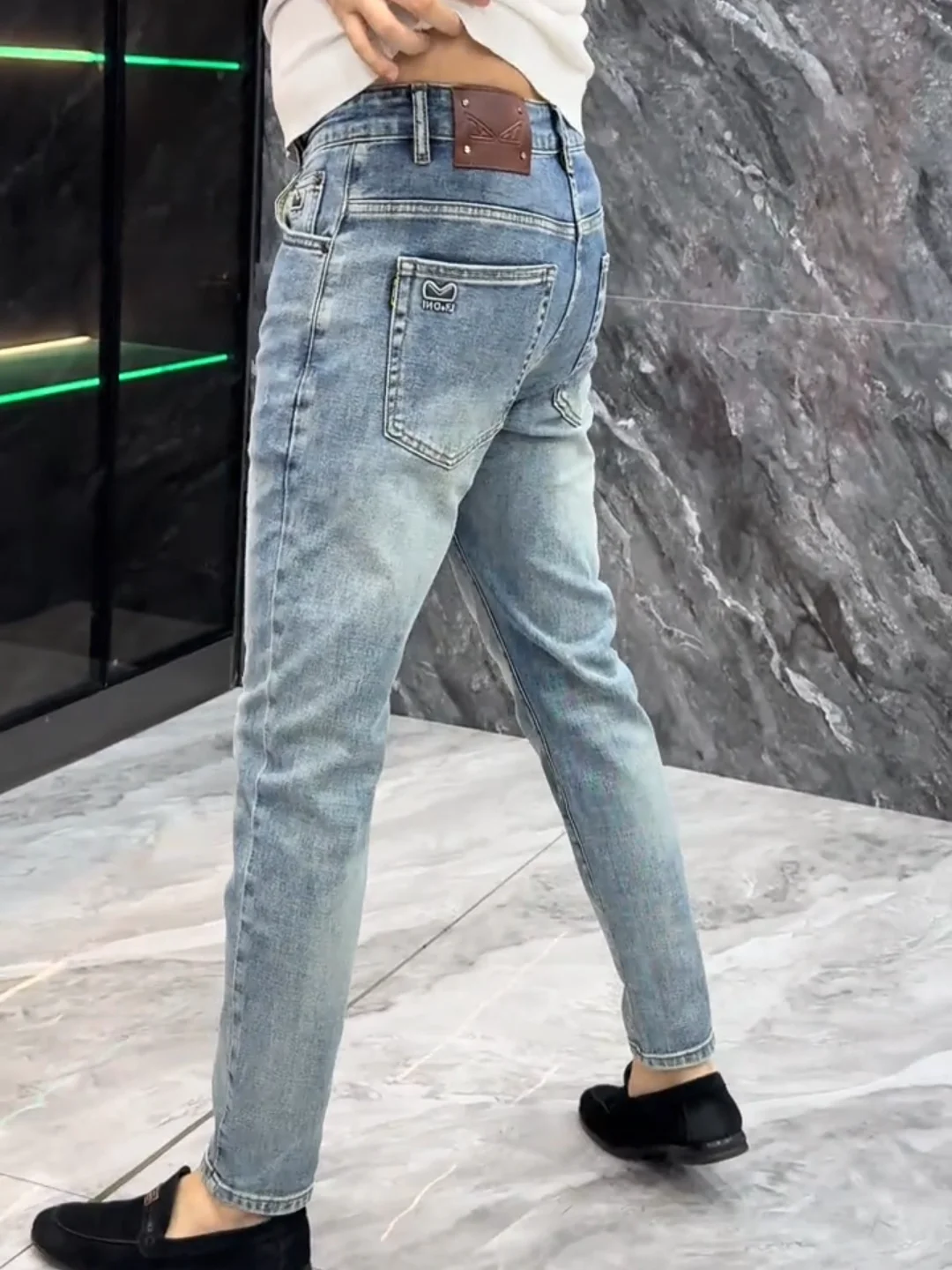 High Quali Faionable Men's Jeans Spring Autumn New Arrival Premium Feel Lightweight Versatile Sli Slim Fit Jeans
High Quali Faionable Men's Jeans Spring Autumn New Arrival Premium Feel Lightweight Versatile Sli Slim Fit Jeans