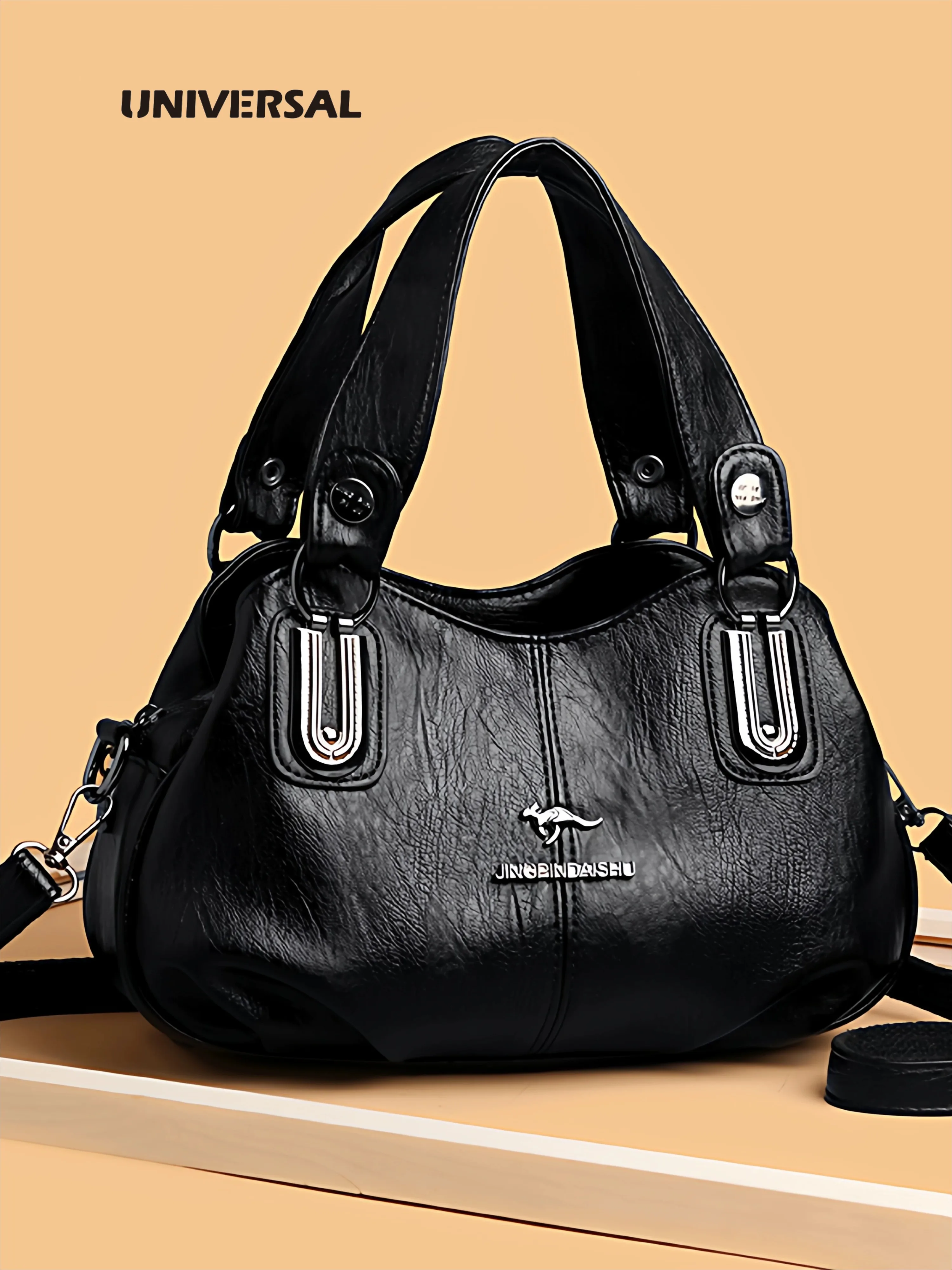 Middle aged women's bag 2026 new large capacity genuine leather shoulder bag, soft leather casual mother bag, cowhide crossbody
Middle aged women's bag 2026 new large capacity genuine leather shoulder bag, soft leather casual mother bag, cowhide crossbody