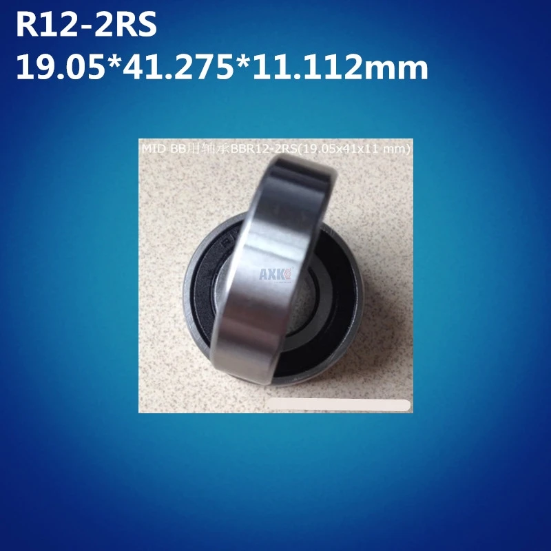 2pcs ABEC-5 R12-2RS Bicycle Bottom Bracket Ball Bearings 19.05x41.275x11.112m BBR12 Repair Parts for Cycling Equipment
2pcs ABEC-5 R12-2RS Bicycle Bottom Bracket Ball Bearings 19.05x41.275x11.112m BBR12 Repair Parts for Cycling Equipment