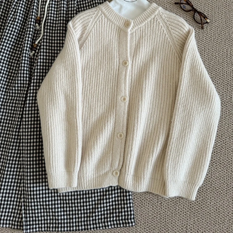 OCEANLOVE Cardigans Woman Preppy Style Autumn Winter O Neck Korean Fashion Sweaters Single Breasted Simple Sueter Mujer
OCEANLOVE Cardigans Woman Preppy Style Autumn Winter O Neck Korean Fashion Sweaters Single Breasted Simple Sueter Mujer