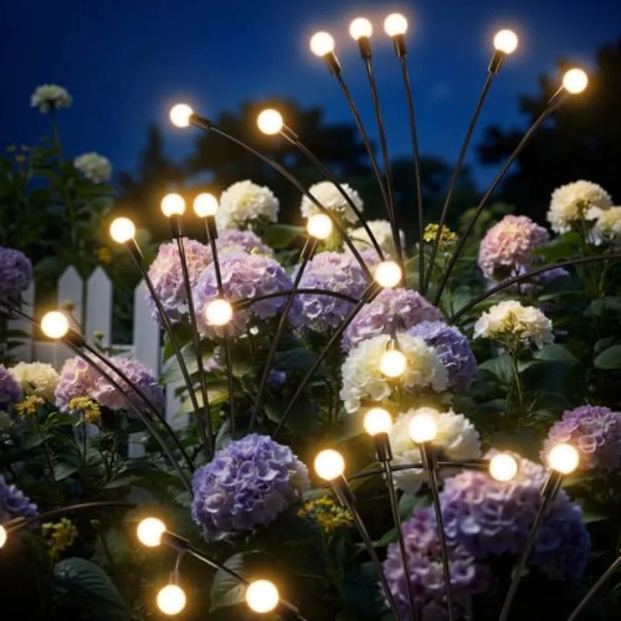Outdoor Solar Lights Waterproof 8 Pack 80 LED Fairy Garden Decor Fairy Tale Courtyard Decor Firefly Lights Solar Garden Lights
Outdoor Solar Lights Waterproof 8 Pack 80 LED Fairy Garden Decor Fairy Tale Courtyard Decor Firefly Lights Solar Garden Lights
