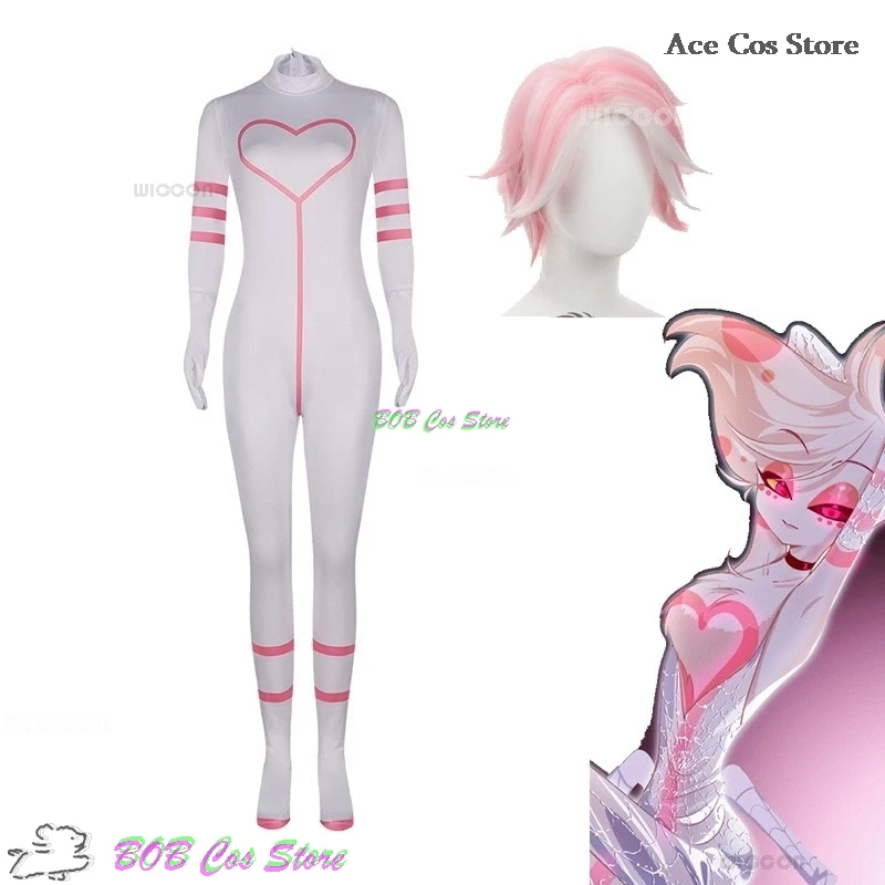 Hazbin Angel Dust Outfit Cosplay Hotel Costume Pink Wig Onsie Sexy Dance Set Clothes Anime Cosplay Angel Halloween Party Uniform
Hazbin Angel Dust Outfit Cosplay Hotel Costume Pink Wig Onsie Sexy Dance Set Clothes Anime Cosplay Angel Halloween Party Uniform