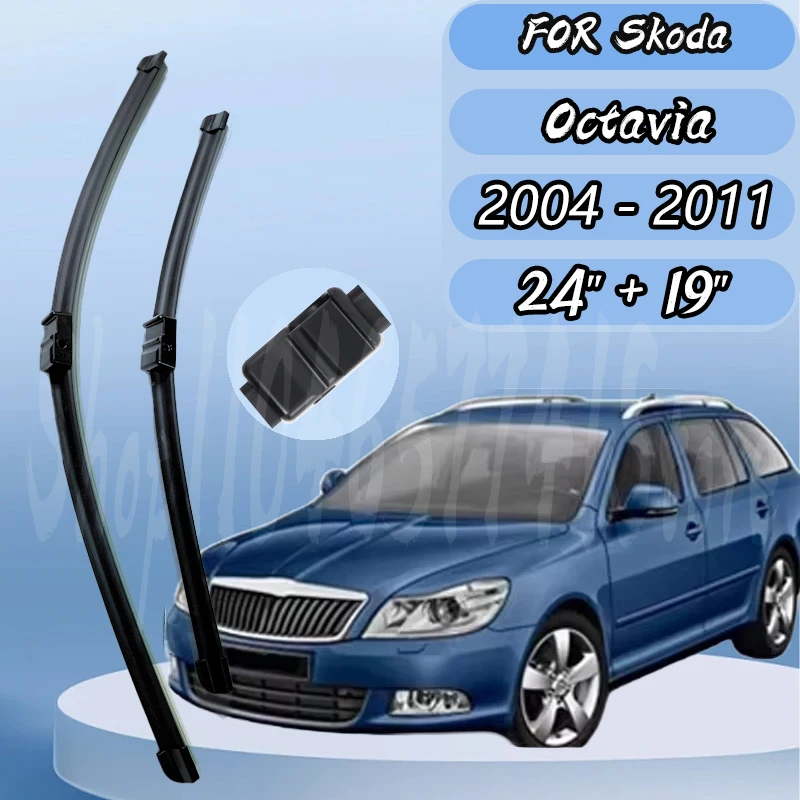 Front Wiper Blades For Skoda Octavia 2004-2011 Combi & Hatchback Windshield Windscreen Window 24"+19" Silent upgrade
Front Wiper Blades For Skoda Octavia 2004-2011 Combi & Hatchback Windshield Windscreen Window 24"+19" Silent upgrade
