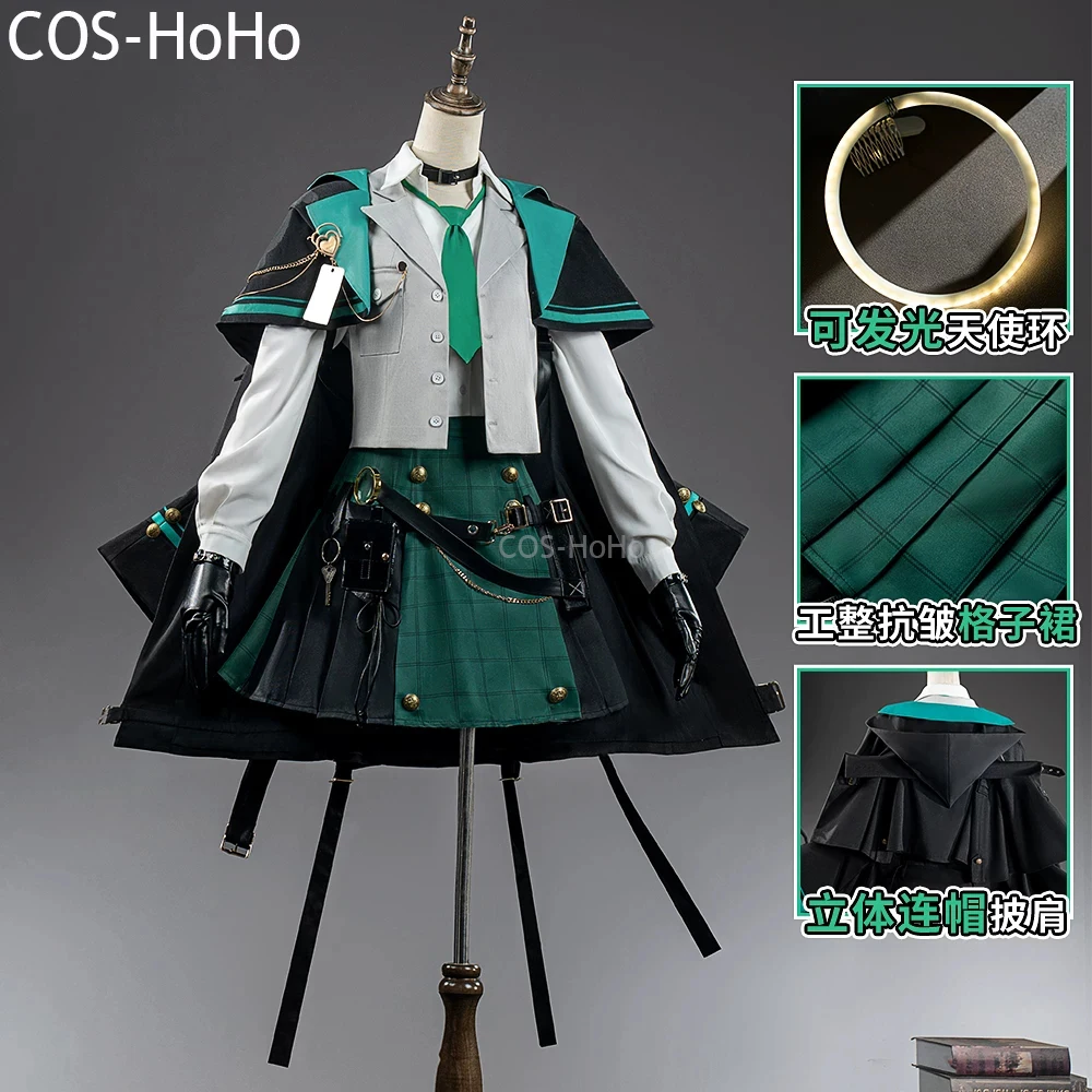 COS-HoHo Arknights Exusiai JR Linkage игровой костюм прекрасная униформа косплей костюм Хэллоуин карнавальная вечеринка наряд для ролевых игр женский
COS-HoHo Arknights Exusiai JR Linkage игровой костюм прекрасная униформа косплей костюм Хэллоуин карнавальная вечеринка наряд для ролевых игр женский