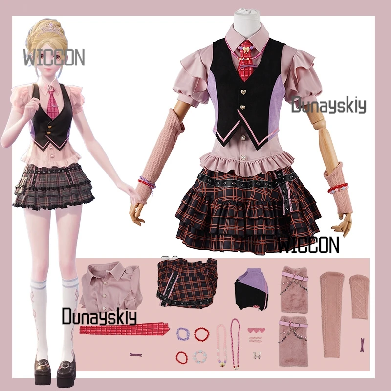Infinity Nikki Open World Dress-Up Game Cosplay Costume - Barbie Pink Heart Dress Wig Anime Style Halloween Ready
Infinity Nikki Open World Dress-Up Game Cosplay Costume - Barbie Pink Heart Dress Wig Anime Style Halloween Ready