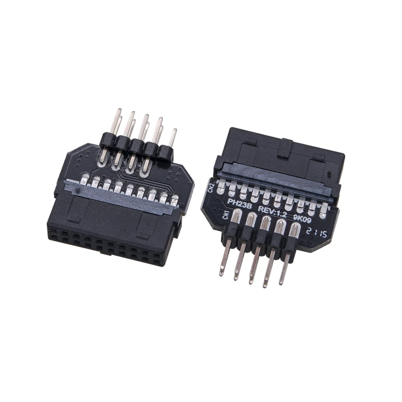 1x материнская плата USB2.0 9Pin к USB3.0 19pin, разъем передней панели, конвертер USB 3,0 19/20pin к USB 2,0 9-контактный разъем, Адаптерная плата
1x материнская плата USB2.0 9Pin к USB3.0 19pin, разъем передней панели, конвертер USB 3,0 19/20pin к USB 2,0 9-контактный разъем, Адаптерная плата