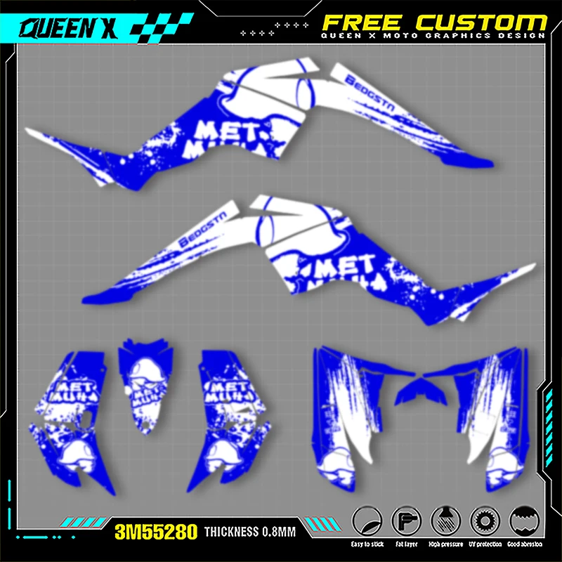 Queen X MOTOR For YAMAHA RAPTOR350 2004-2005 2006 2007 2008 2009-2014 Full Fairing Motorcycle Graphics Decals Stickers Kits 004
Queen X MOTOR For YAMAHA RAPTOR350 2004-2005 2006 2007 2008 2009-2014 Full Fairing Motorcycle Graphics Decals Stickers Kits 004