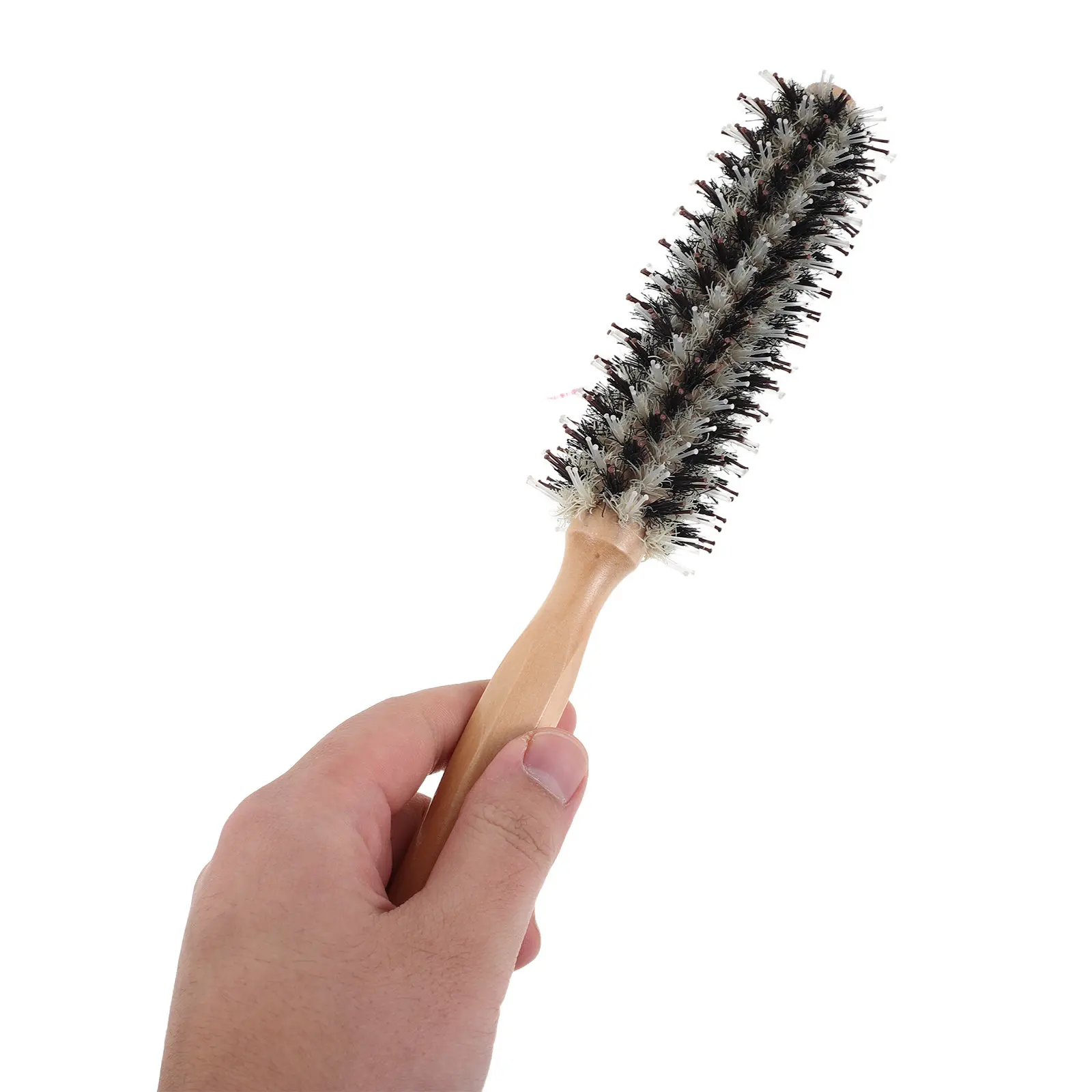 Набор из 3 круглых расчесок для волос: щетки с натуральной щетиной кабана, деревянной ручкой, для укладки и распутывания, мягкие щетинистые щетки для кудрявых волос
Набор из 3 круглых расчесок для волос: щетки с натуральной щетиной кабана, деревянной ручкой, для укладки и распутывания, мягкие щетинистые щетки для кудрявых волос