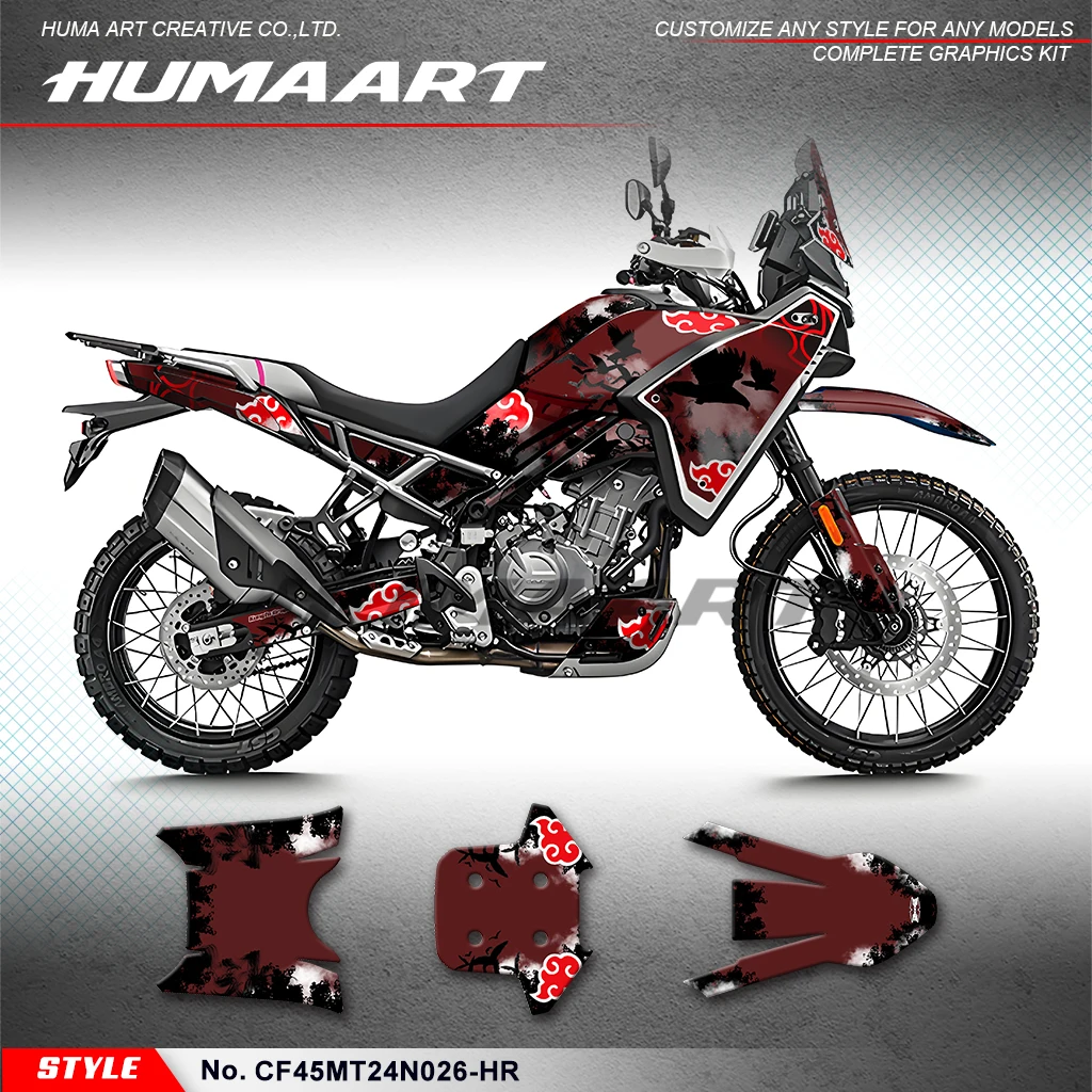 Наклейки HUMAART на заказ, виниловая графика для CFMOTO 450MT 450 MT 450, комплект для восстановления, CF45MT24N026-HR
Наклейки HUMAART на заказ, виниловая графика для CFMOTO 450MT 450 MT 450, комплект для восстановления, CF45MT24N026-HR