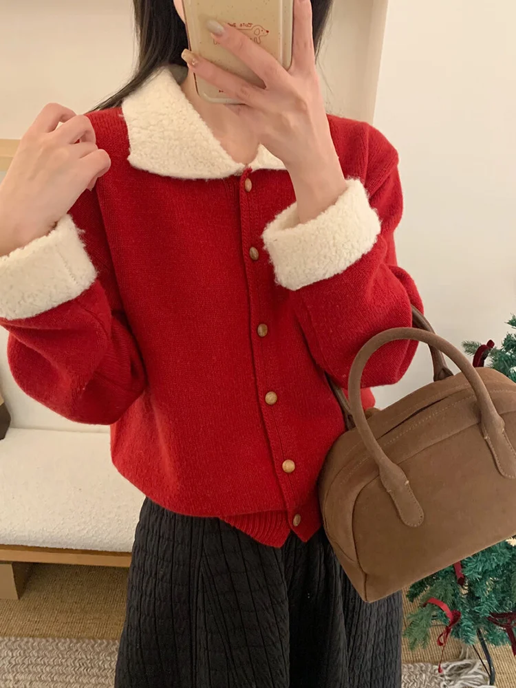 Korean High-End Faion Long Sve Knitted Sweater Coat Women's Autumn Winter Warm Lazy Thiened Loose Cardigan
Korean High-End Faion Long Sve Knitted Sweater Coat Women's Autumn Winter Warm Lazy Thiened Loose Cardigan