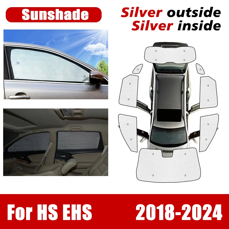For MG HS Plug-in EHs Phev MGHS 2018~2024 Car Windows Sunshades Windshield Sunscreen Anti-UV Sunscreen Visors Car Accessories
For MG HS Plug-in EHs Phev MGHS 2018~2024 Car Windows Sunshades Windshield Sunscreen Anti-UV Sunscreen Visors Car Accessories