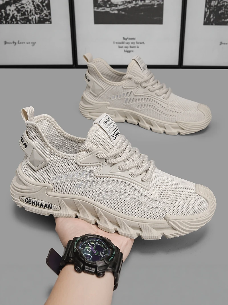 Men's Summer Breathable Mesh Running Shoes Low Cut Sporty Casual Sneakers Lightweight Soft Bottom Versatile Flat Footwear
Men's Summer Breathable Mesh Running Shoes Low Cut Sporty Casual Sneakers Lightweight Soft Bottom Versatile Flat Footwear