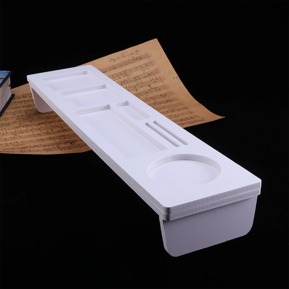 Computer Keyboard Organizer Large Capacity Desktop Storage Rack For Office Supplies Keyboard Shelf Dust Proof Washable