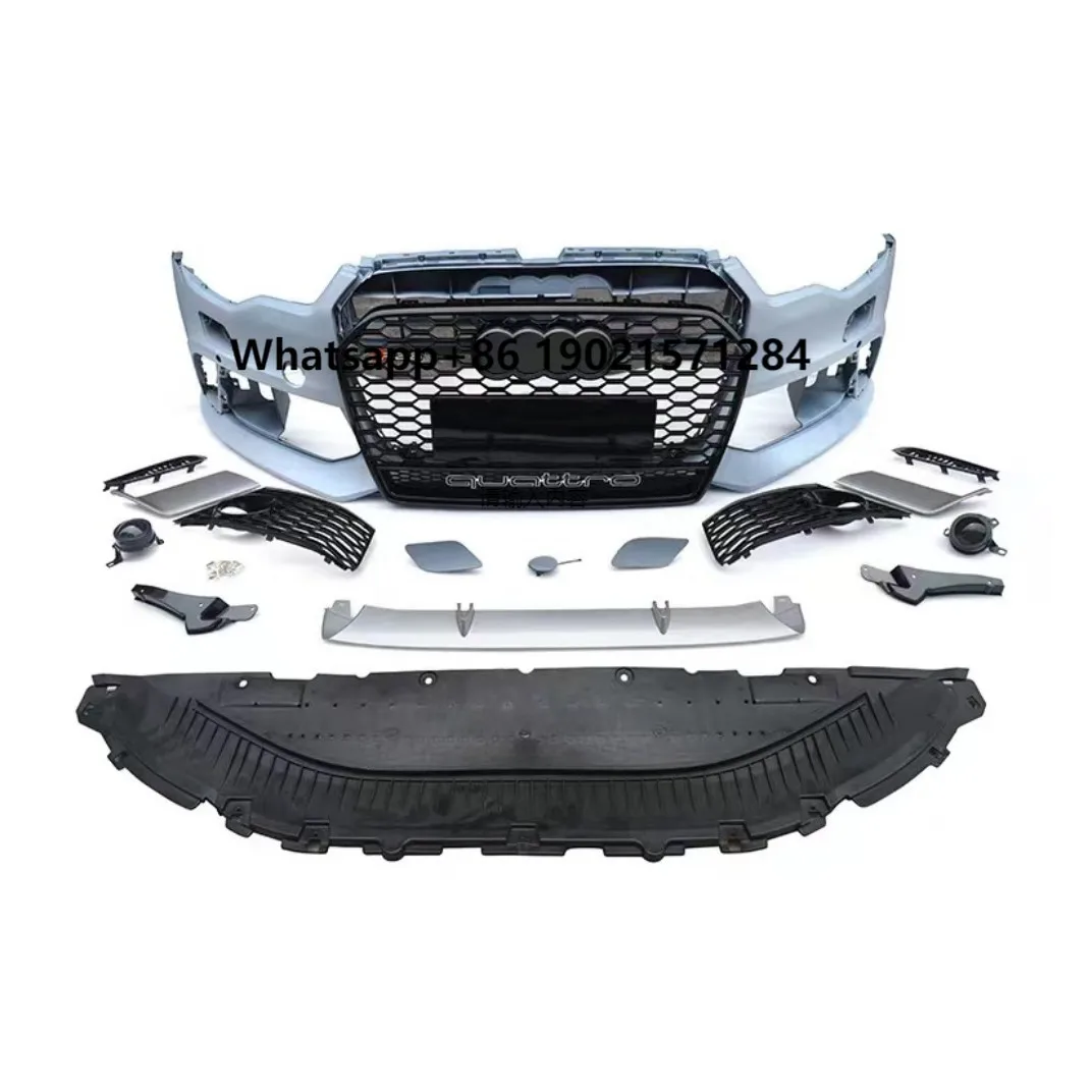Auto spare parts full ser body kit for A6 2012-2018 to RS6 front bumper front grille RS6 grille exterior parts
Auto spare parts full ser body kit for A6 2012-2018 to RS6 front bumper front grille RS6 grille exterior parts