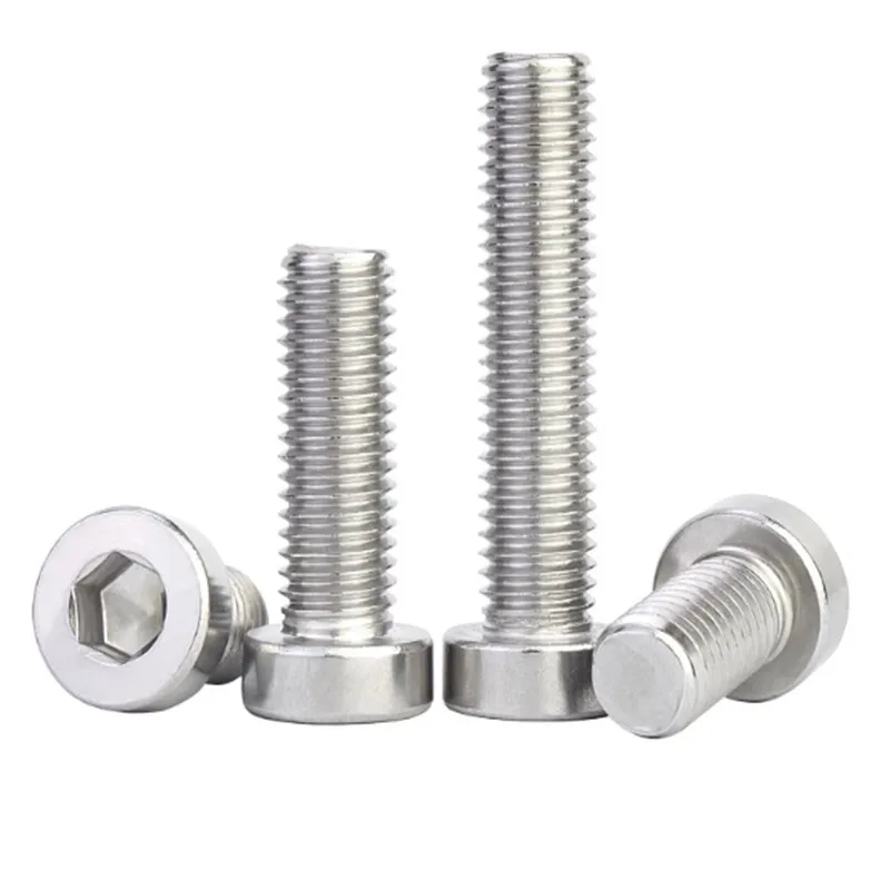 A2-70 304 Stainless Steel Thin Low Profile Cap Bolt UNC UNF 6#-32 8#-32 1/4-20 Hexagon Socket Short Allen Fasteners 20Pcs
A2-70 304 Stainless Steel Thin Low Profile Cap Bolt UNC UNF 6#-32 8#-32 1/4-20 Hexagon Socket Short Allen Fasteners 20Pcs