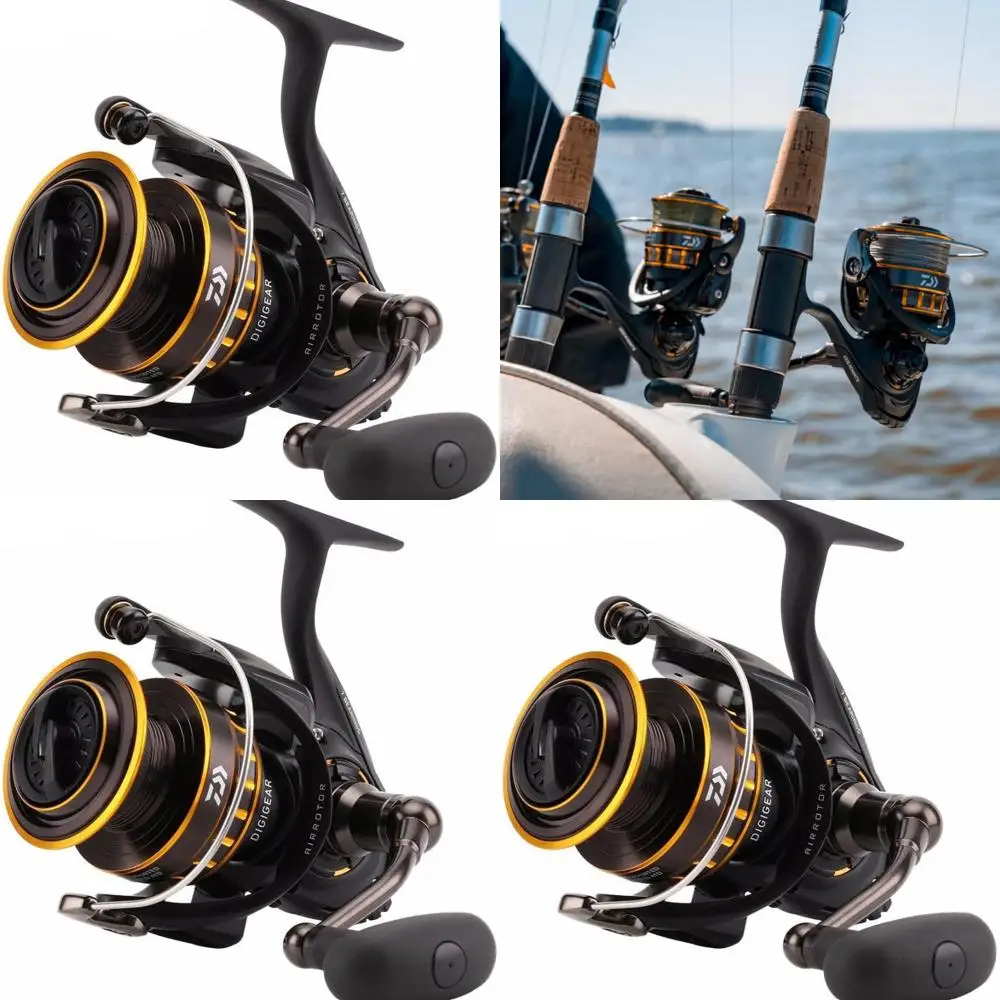 BG Saltwater Spinning Reel, Black/Gold
BG Saltwater Spinning Reel, Black/Gold