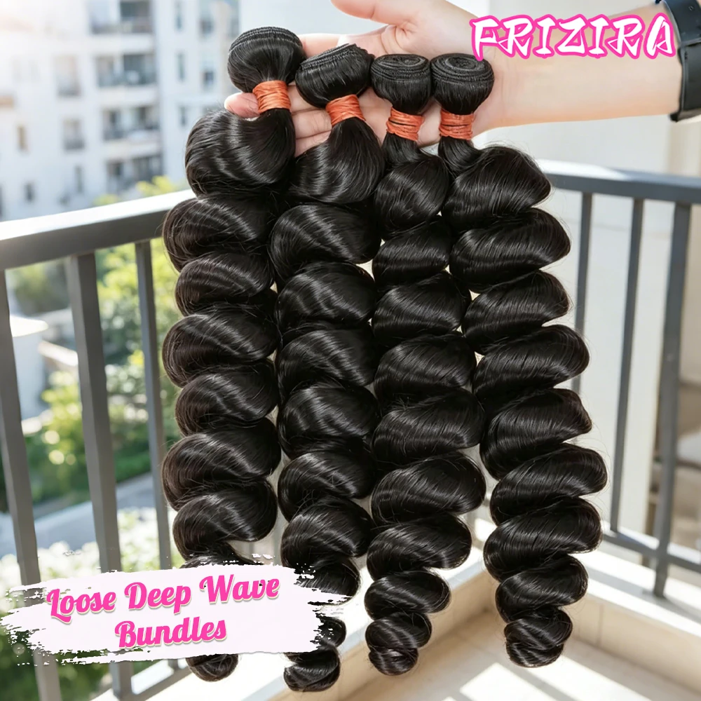  12A Grade Loose Deep Wave Bundles Human Hair Unprocessed Brazilian Virgin 5 Bundles Deep Wave Bundles Human Hair Extensions
12A Grade Loose Deep Wave Bundles Human Hair Unprocessed Brazilian Virgin 5 Bundles Deep Wave Bundles Human Hair Extensions 