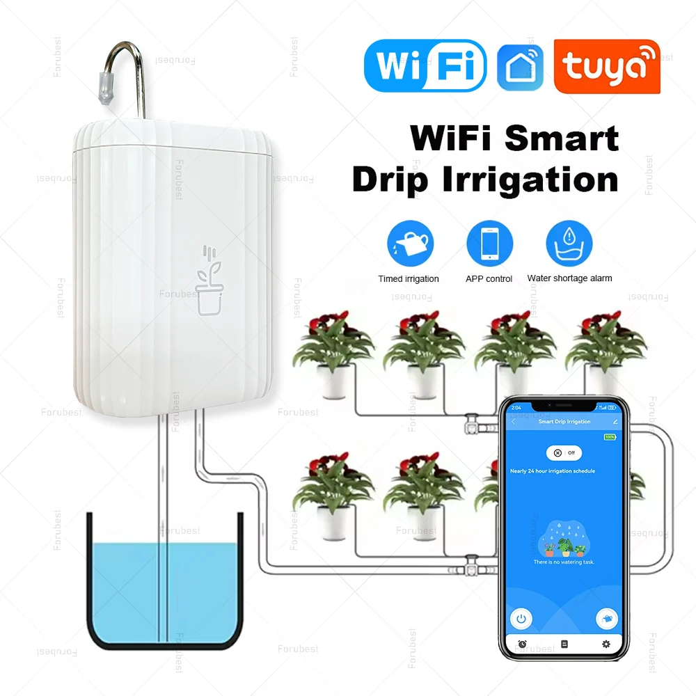 Tuya Wi-Fi водяной насос комплекты для полива интеллектуальное капельное орошение автоматическая система полива устройство для полива растений домашний садовый инструмент
Tuya Wi-Fi водяной насос комплекты для полива интеллектуальное капельное орошение автоматическая система полива устройство для полива растений домашний садовый инструмент