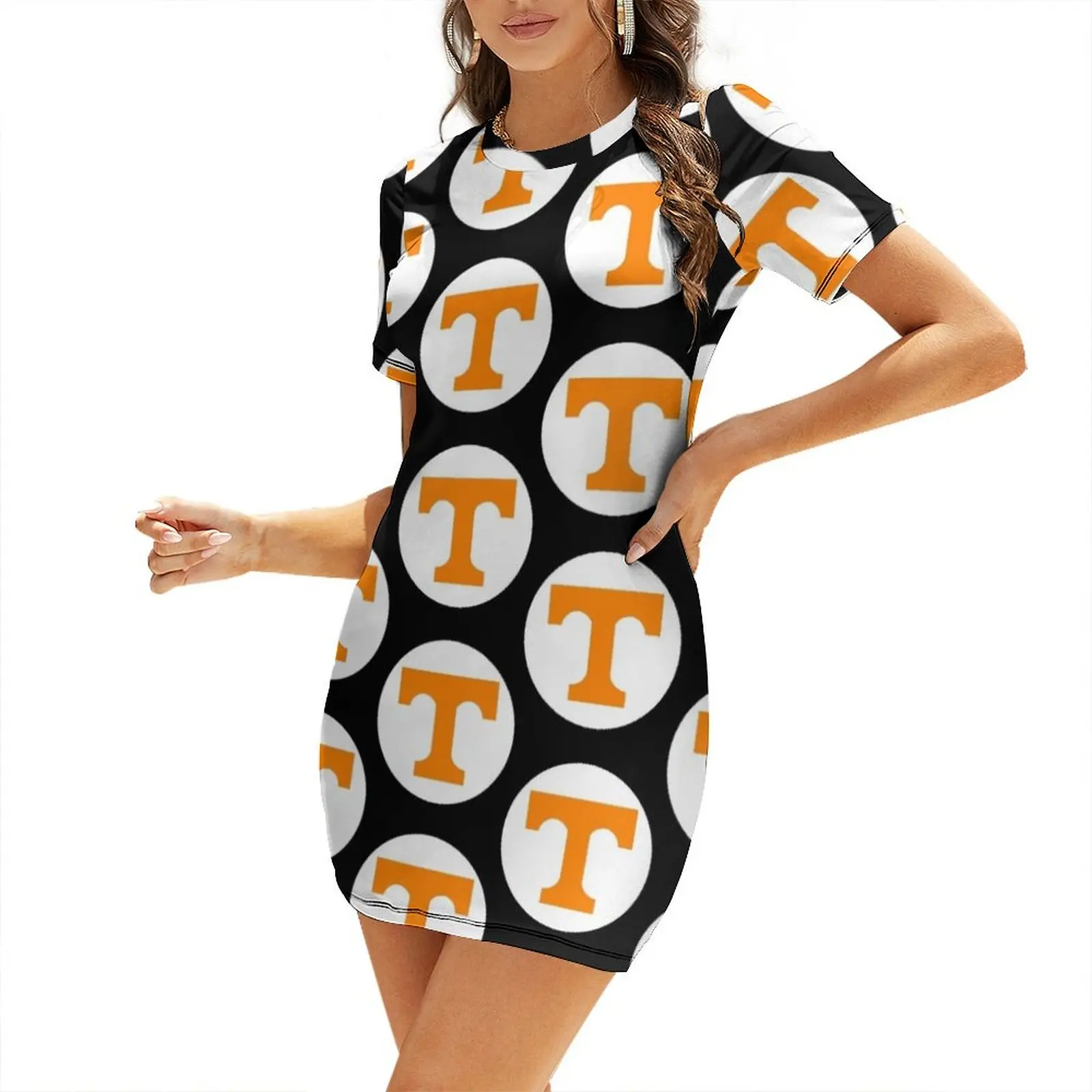 University Of Tenessee142 Short Sleeved Dress elegant guest wedding dress dresses summer woman 2025
University Of Tenessee142 Short Sleeved Dress elegant guest wedding dress dresses summer woman 2025