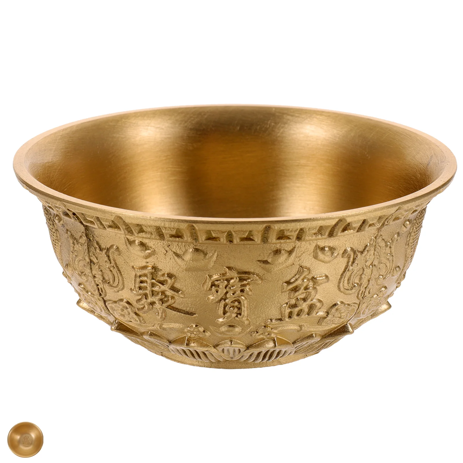 Cornucopia Ornament Ancestral Hall Treasure Bowl Home Crafts Terrarium Brass Wealth Decor Office Gold
Cornucopia Ornament Ancestral Hall Treasure Bowl Home Crafts Terrarium Brass Wealth Decor Office Gold