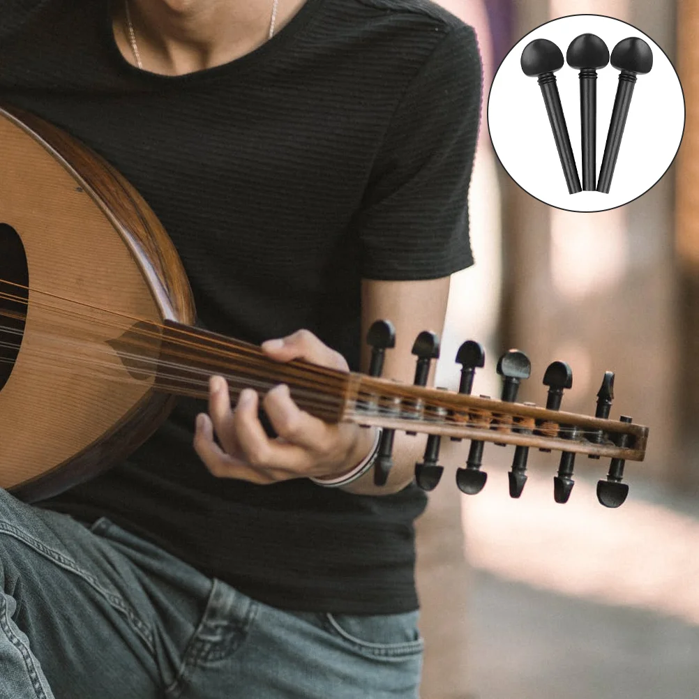 12pcs Ebony Crafts Oud Tuning Pegs Replacement String Instrument Accessories Professional Tuning Pegs
12pcs Ebony Crafts Oud Tuning Pegs Replacement String Instrument Accessories Professional Tuning Pegs