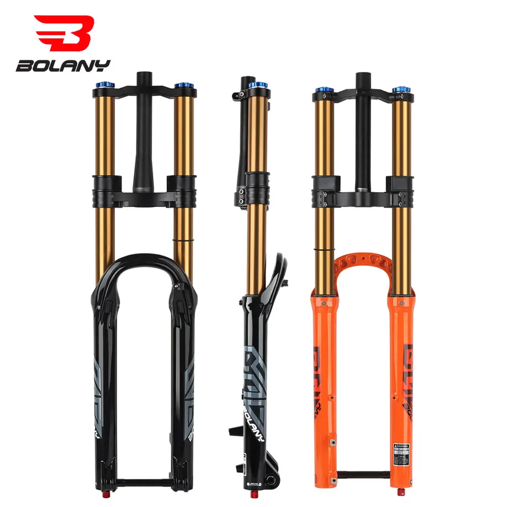 Bolany Double Shoulder Rebound Air Fork 27.5/29 Inch MTB Mountain Bike Adjustment Fork Boost 15*110mm Thru Axle 180mm Travel
Bolany Double Shoulder Rebound Air Fork 27.5/29 Inch MTB Mountain Bike Adjustment Fork Boost 15*110mm Thru Axle 180mm Travel