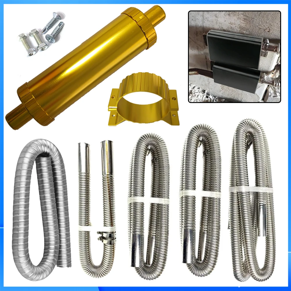 24mm Aluminum Alloy Muffler for Webasto Eberspacher Diesel Parking Heater Exhaust Pipe Circular Air for Car Truck VAN
24mm Aluminum Alloy Muffler for Webasto Eberspacher Diesel Parking Heater Exhaust Pipe Circular Air for Car Truck VAN