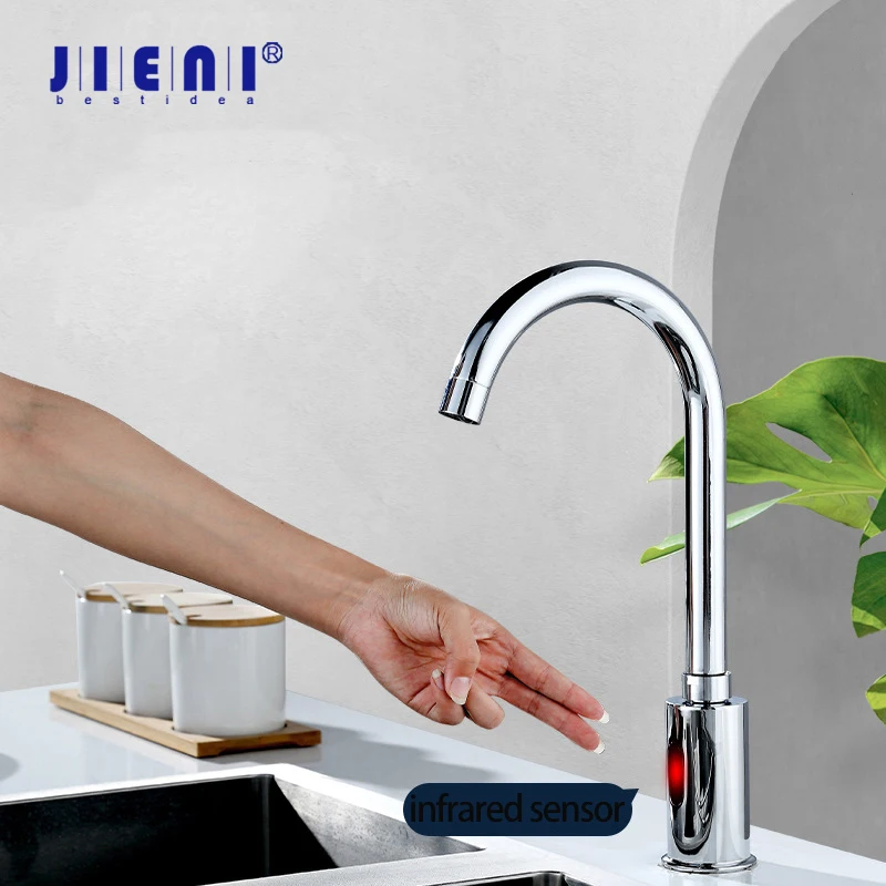 Автоматический бесконтактный смеситель для ванной JIENI Chrome с поворотом на 360°, инфракрасным датчиком, для горячей и холодной воды
Автоматический бесконтактный смеситель для ванной JIENI Chrome с поворотом на 360°, инфракрасным датчиком, для горячей и холодной воды