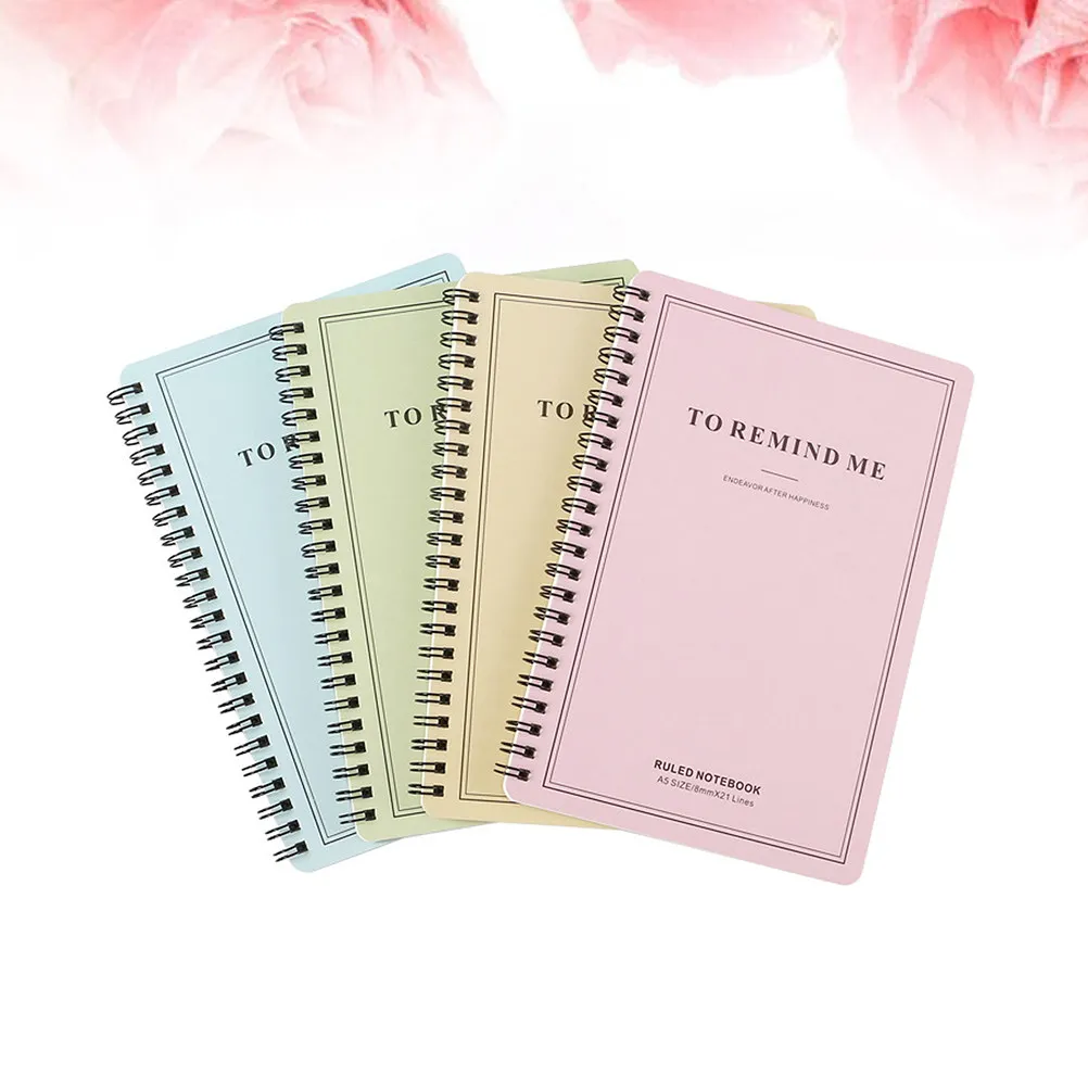 4Pcs A5 Line Coil Notebook Thick Protective Cover Flat Smooth Paper for Daily Journaling Travel Diary School Notes Scrapbook
4Pcs A5 Line Coil Notebook Thick Protective Cover Flat Smooth Paper for Daily Journaling Travel Diary School Notes Scrapbook