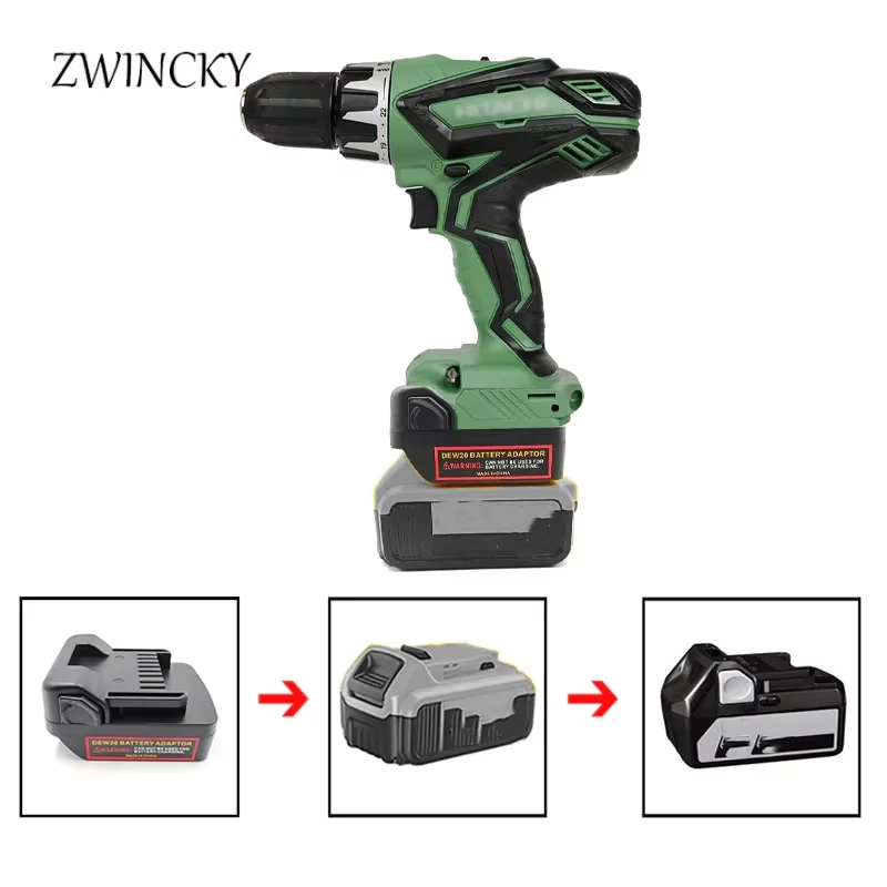 Battery Adapter Compatible For Dewalt,20v Dcb Series Lithium Battery Converted To For Hitachi/Hikoki,18v Lithium Battery Tool
Battery Adapter Compatible For Dewalt,20v Dcb Series Lithium Battery Converted To For Hitachi/Hikoki,18v Lithium Battery Tool