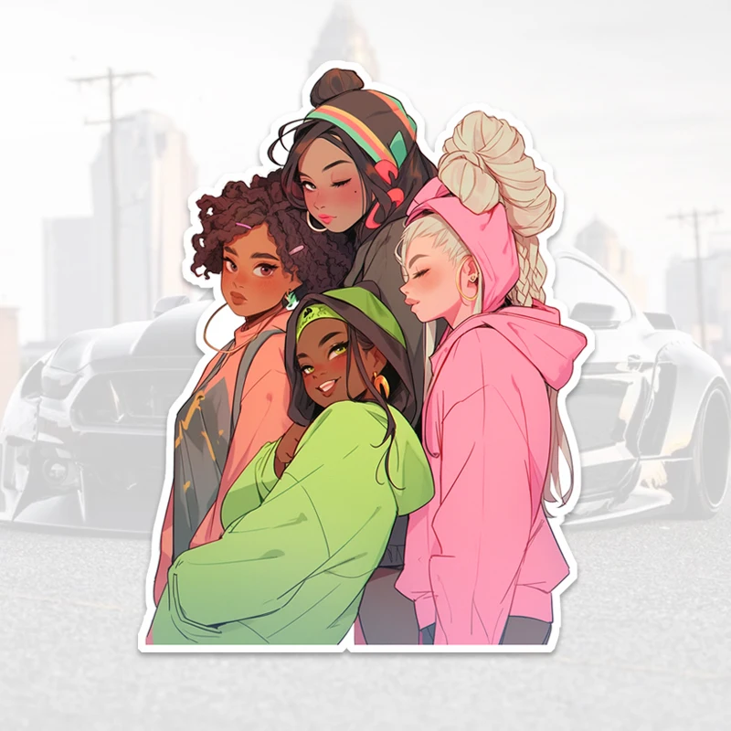 Anime Girls Vinyl Decal, Cartoon Girl with Stockings, Self-Adhesive, for Glass Surfaces, Ideal for Helmets, Bumper
Anime Girls Vinyl Decal, Cartoon Girl with Stockings, Self-Adhesive, for Glass Surfaces, Ideal for Helmets, Bumper