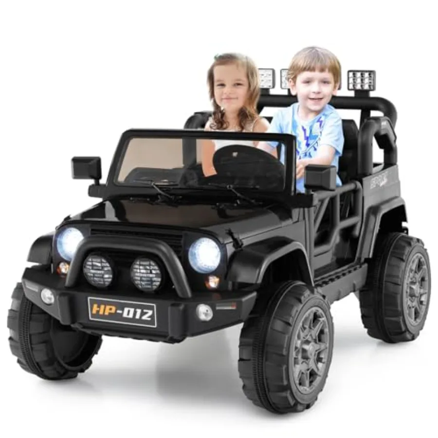 2 Seater Ride on Truck 12V Battery Powered Electric Vehicle for with Remote Control Power Display LED Lights Story Suspension S
2 Seater Ride on Truck 12V Battery Powered Electric Vehicle for with Remote Control Power Display LED Lights Story Suspension S