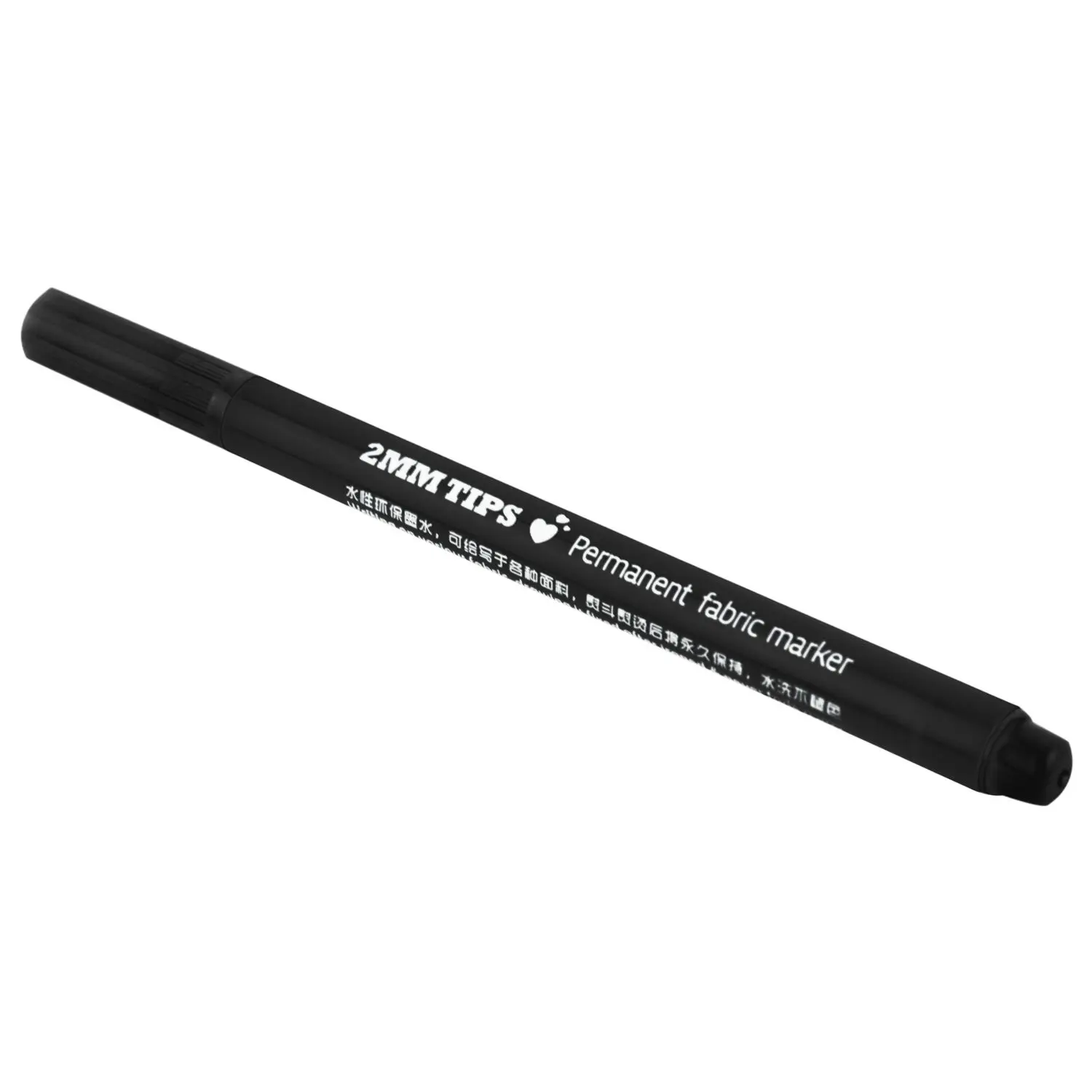 A66F-2Pcs Fabric Marker Pens Permanent Colors For DIY Textile Clothes T-Shirt Shoes - White & Black
A66F-2Pcs Fabric Marker Pens Permanent Colors For DIY Textile Clothes T-Shirt Shoes - White & Black