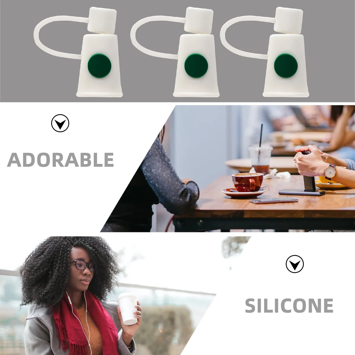 3 Pcs Dust Plug Anti Splash Silicone Cap Easy Clean Dishwasher Stopper Straw Cover Drinking Straw Lids Kitchen Bar Supplies
3 Pcs Dust Plug Anti Splash Silicone Cap Easy Clean Dishwasher Stopper Straw Cover Drinking Straw Lids Kitchen Bar Supplies