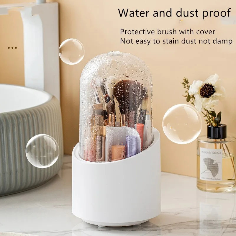 1PC Multifunction 360° Large-capacity Rotating Makeup Brush Storage Pen Holder Lipstick Eyebrow Pencil Dust-proof Pen Holder
1PC Multifunction 360° Large-capacity Rotating Makeup Brush Storage Pen Holder Lipstick Eyebrow Pencil Dust-proof Pen Holder