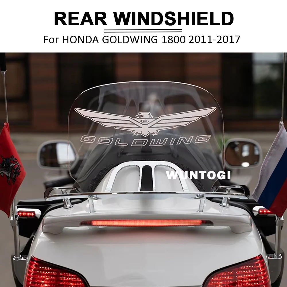 Goldwing Accessories Rear Air Deflector Wind Deflector for Honda Goldwing 1800 Gold Wing GL1800 Rear Windscreen Windshield
Goldwing Accessories Rear Air Deflector Wind Deflector for Honda Goldwing 1800 Gold Wing GL1800 Rear Windscreen Windshield