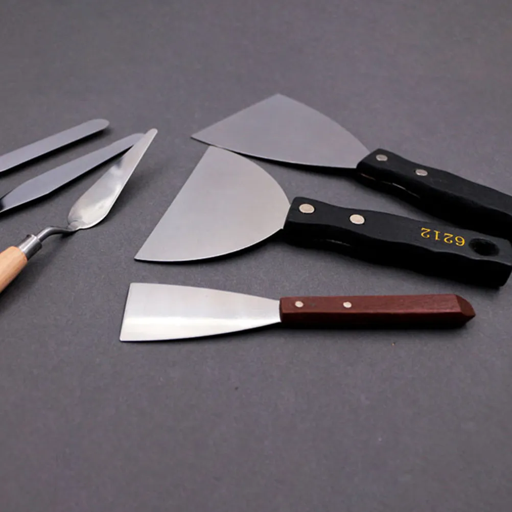 1 шт. Художественный шпатель из нержавеющей стали для смешивания масляных красок, с гладкой ручкой, для рисования и пигментов
1 шт. Художественный шпатель из нержавеющей стали для смешивания масляных красок, с гладкой ручкой, для рисования и пигментов