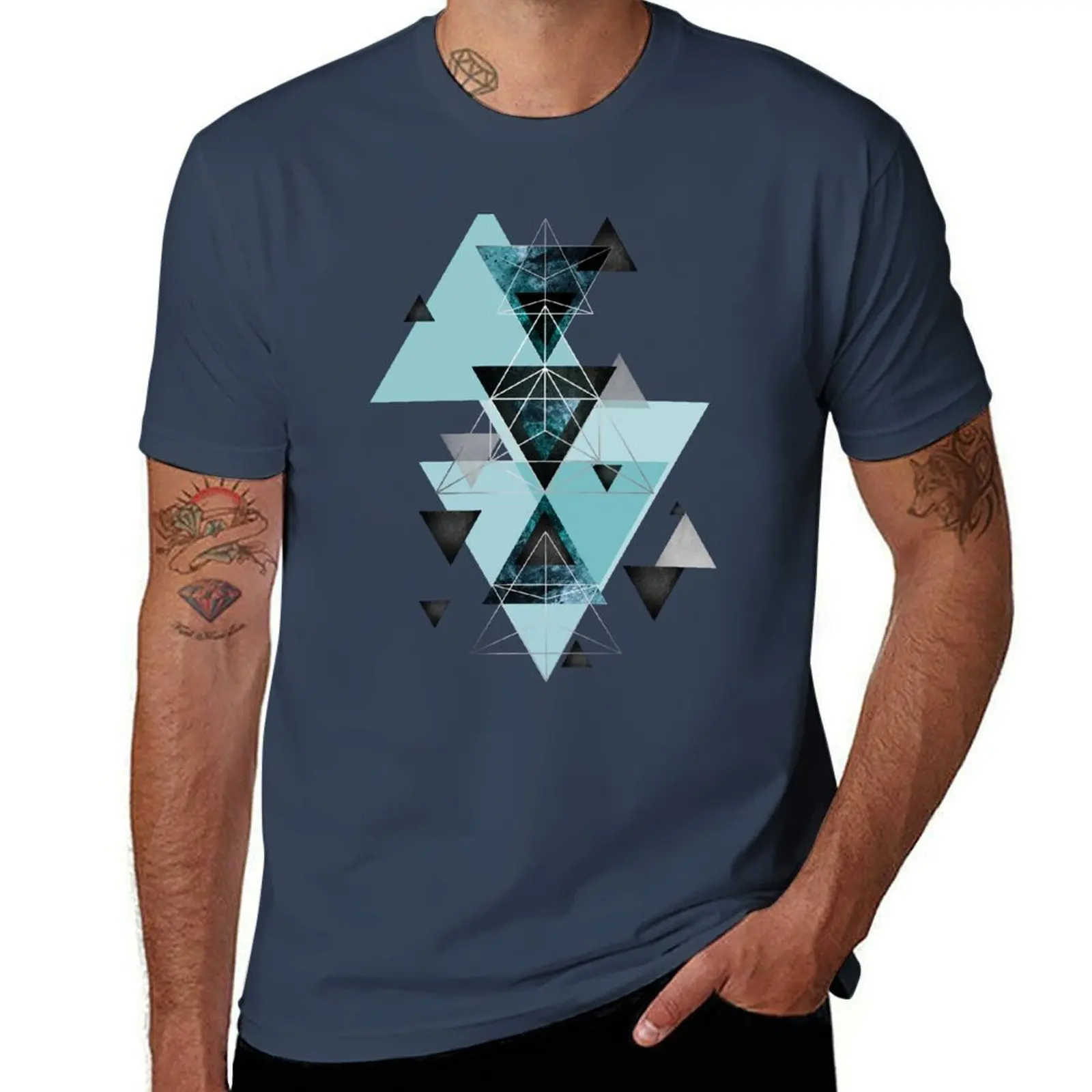 Turquoise Geo T-Shirt Work Wear Lightweight Tee
Turquoise Geo T-Shirt Work Wear Lightweight Tee