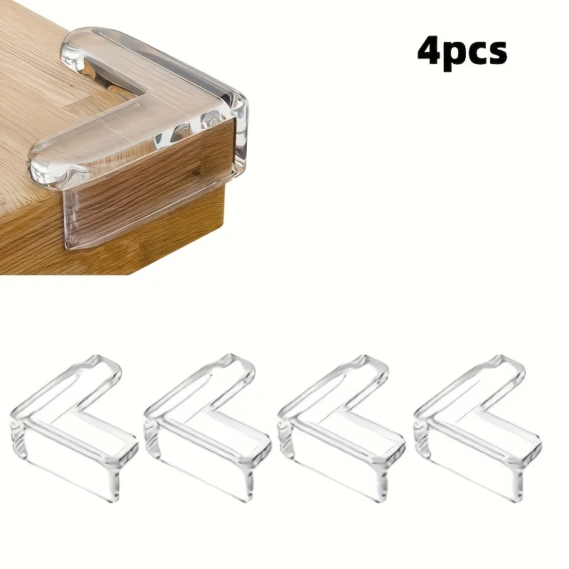 4/20pcs Transparent Silicone Table Corner Protector, Round, -Shaped, L-Shaped Anti-Collision Strip, Furniture Corner Protective
4/20pcs Transparent Silicone Table Corner Protector, Round, -Shaped, L-Shaped Anti-Collision Strip, Furniture Corner Protective
