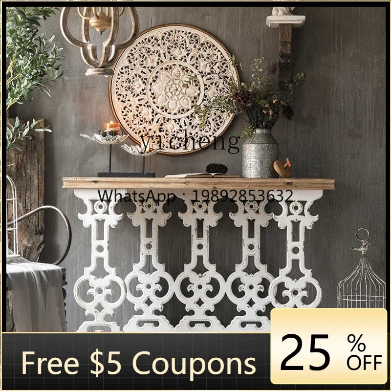 Z1 entrance entrance table narrow ultra-thin solid wood retro small strip case narrow homestay old entrance platform
Z1 entrance entrance table narrow ultra-thin solid wood retro small strip case narrow homestay old entrance platform