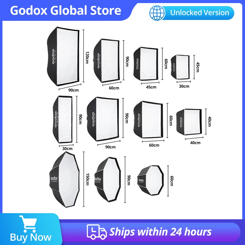 GODOX UL-Octa BOX /UL-BOX Quick Release Umbrella Softbox for product photography, fashion editorials,or commercialstill life.
GODOX UL-Octa BOX /UL-BOX Quick Release Umbrella Softbox for product photography, fashion editorials,or commercialstill life.