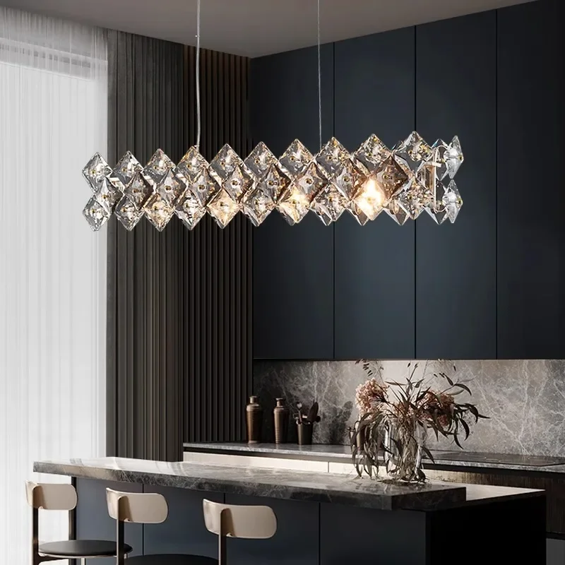 Home DecorationPendant Lights, Luxury Crystal Living Room Chandelier, Dining Room Pendant Lamp, Ceiling Light, Indoor Lighting
Home DecorationPendant Lights, Luxury Crystal Living Room Chandelier, Dining Room Pendant Lamp, Ceiling Light, Indoor Lighting